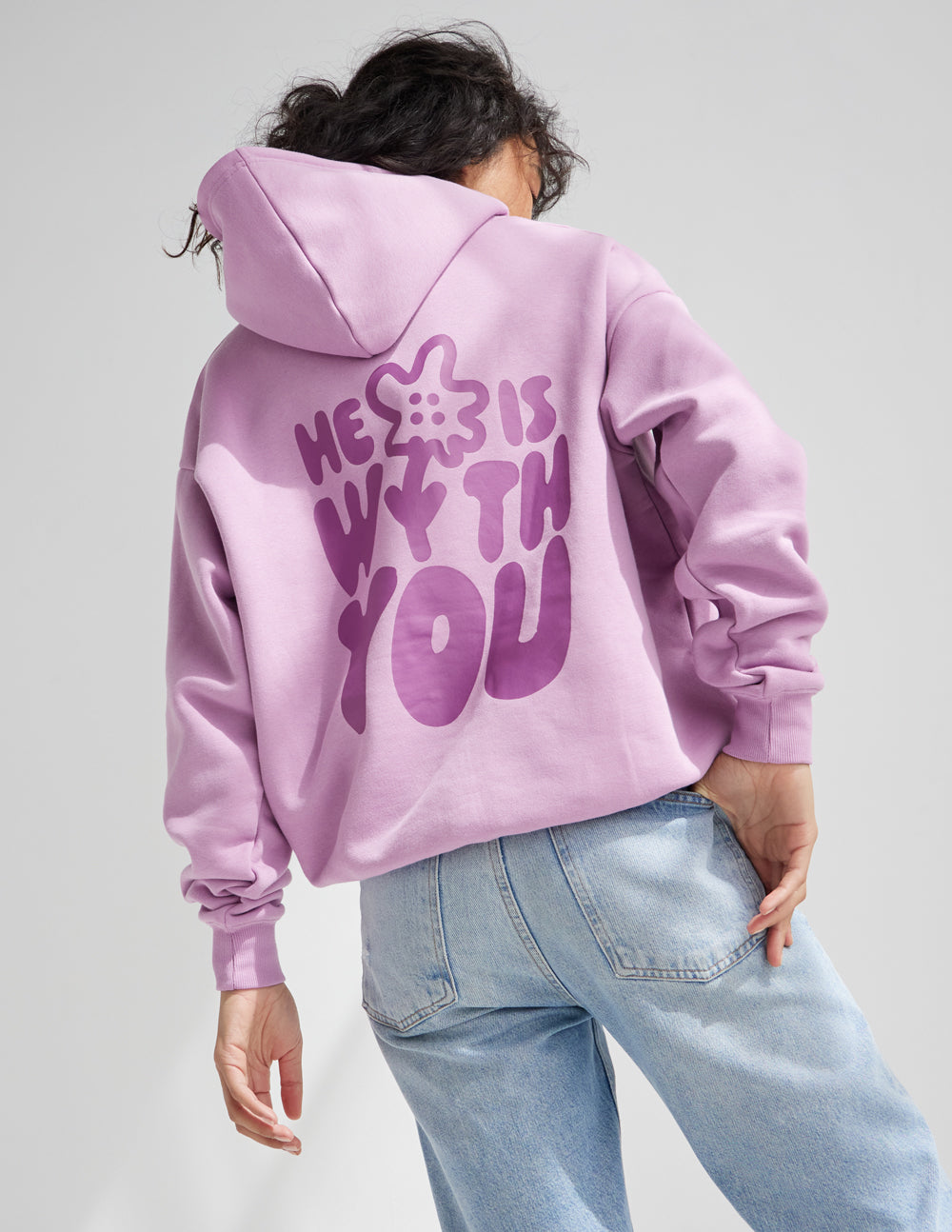 He Is With You Unisex Hoodie from Elevated Faith