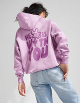 He Is With You Unisex Hoodie from Elevated Faith