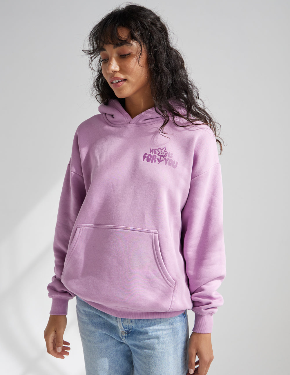 He Is With You Unisex Hoodie from Elevated Faith