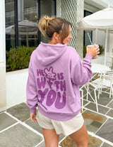 He Is With You Unisex Hoodie from Elevated Faith