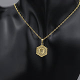 Initial Starburst Necklace from CELESTE SOL Jewelry