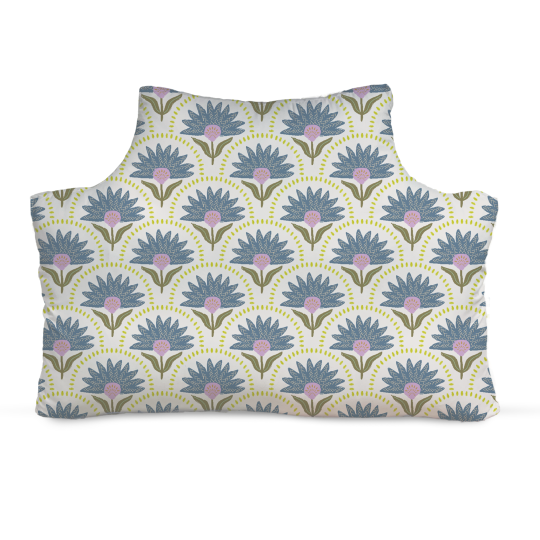 Headboard Pillow - Coneflower Blue from CB Studio