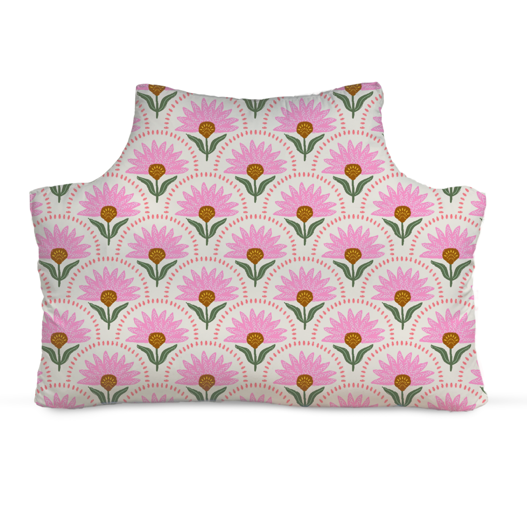 Headboard Pillow - Coneflower Pink from CB Studio