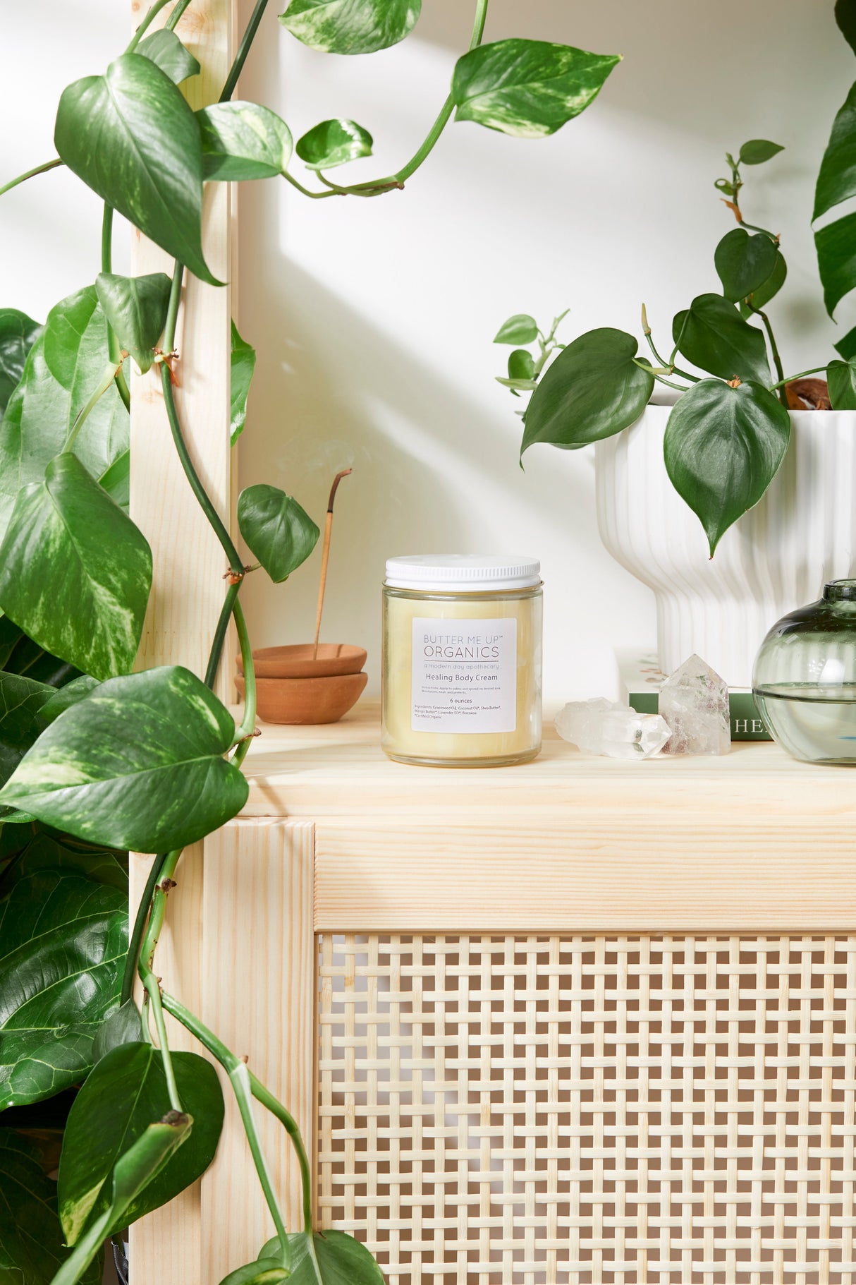 Healing Body Cream / organic body lotion / winter skin / dry skin / deep moisturizer From Butter Me Up Organics