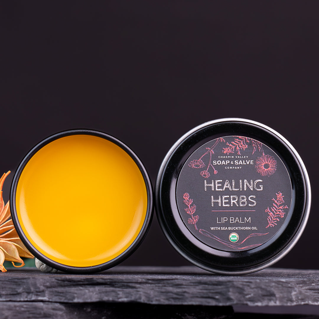 Lip Balm: Soothing Healing Herbs From Chagrin Valley Soap & Salve