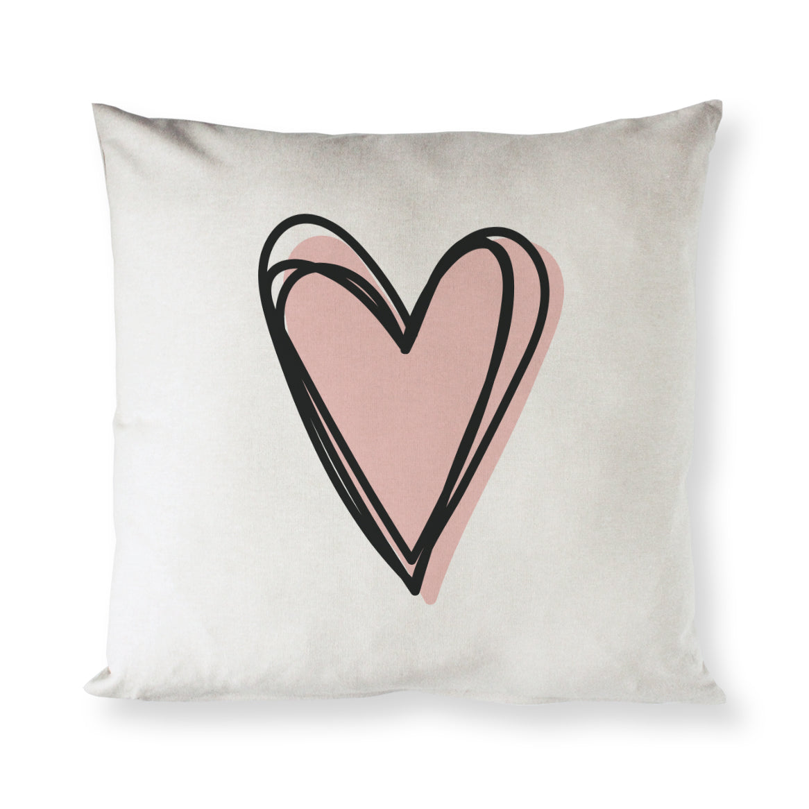 Heart Pillow Cover from The Cotton & Canvas Co.
