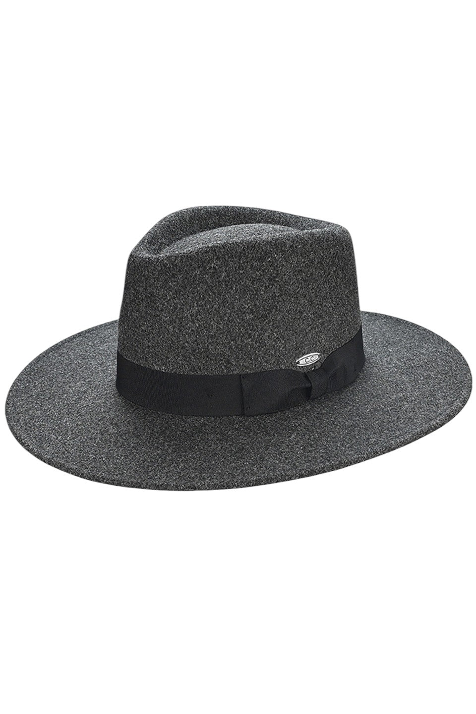 C.C Grosgrain Bow Vegan Felt Panama Hat from Madeline Love