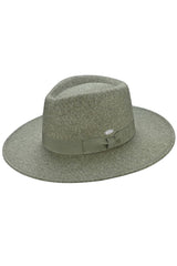 C.C Grosgrain Bow Vegan Felt Panama Hat from Madeline Love