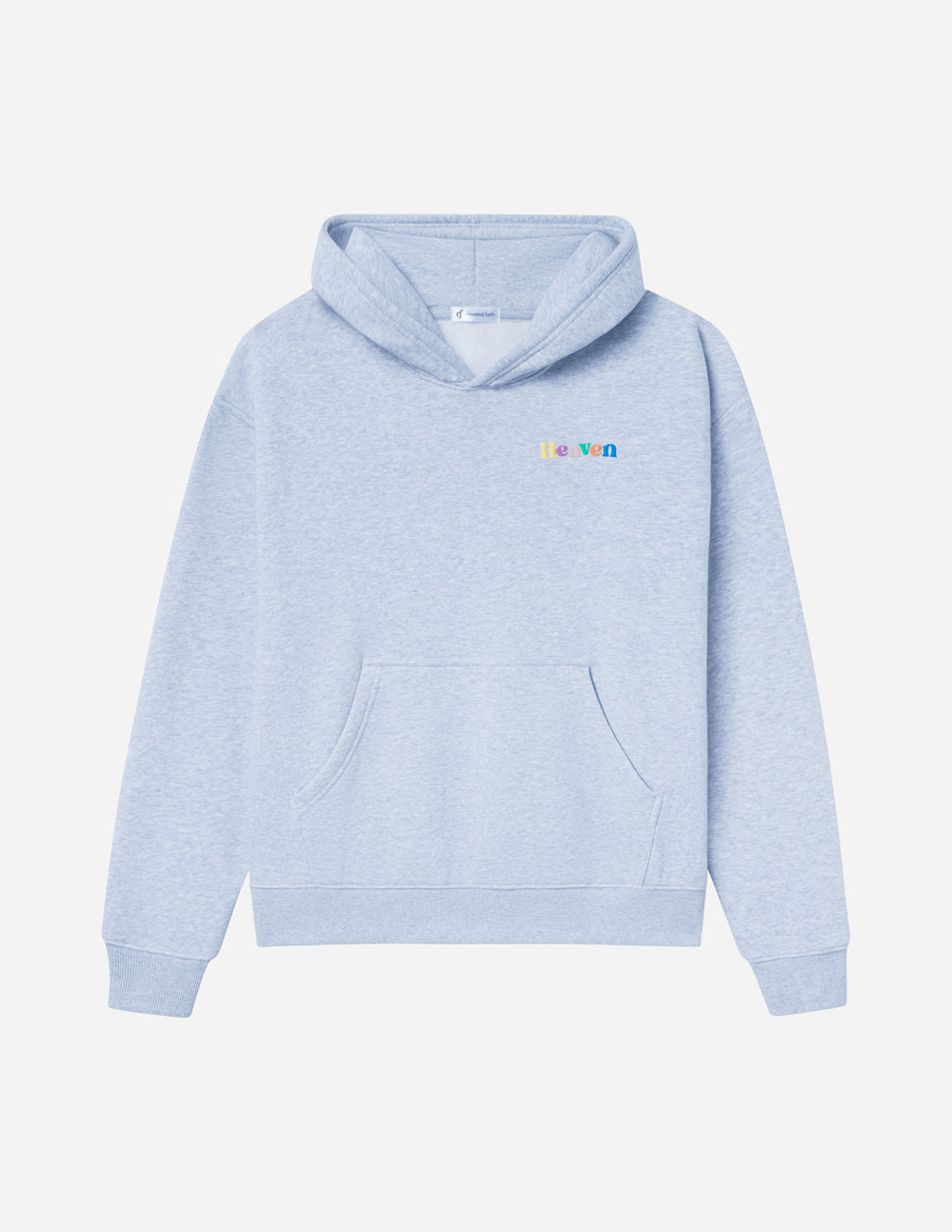Heaven Heather Grey Unisex Hoodie from Elevated Faith