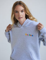 Heaven Heather Grey Unisex Hoodie from Elevated Faith