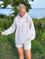 Heaven Heather Grey Unisex Hoodie from Elevated Faith