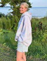 Heaven Heather Grey Unisex Hoodie from Elevated Faith
