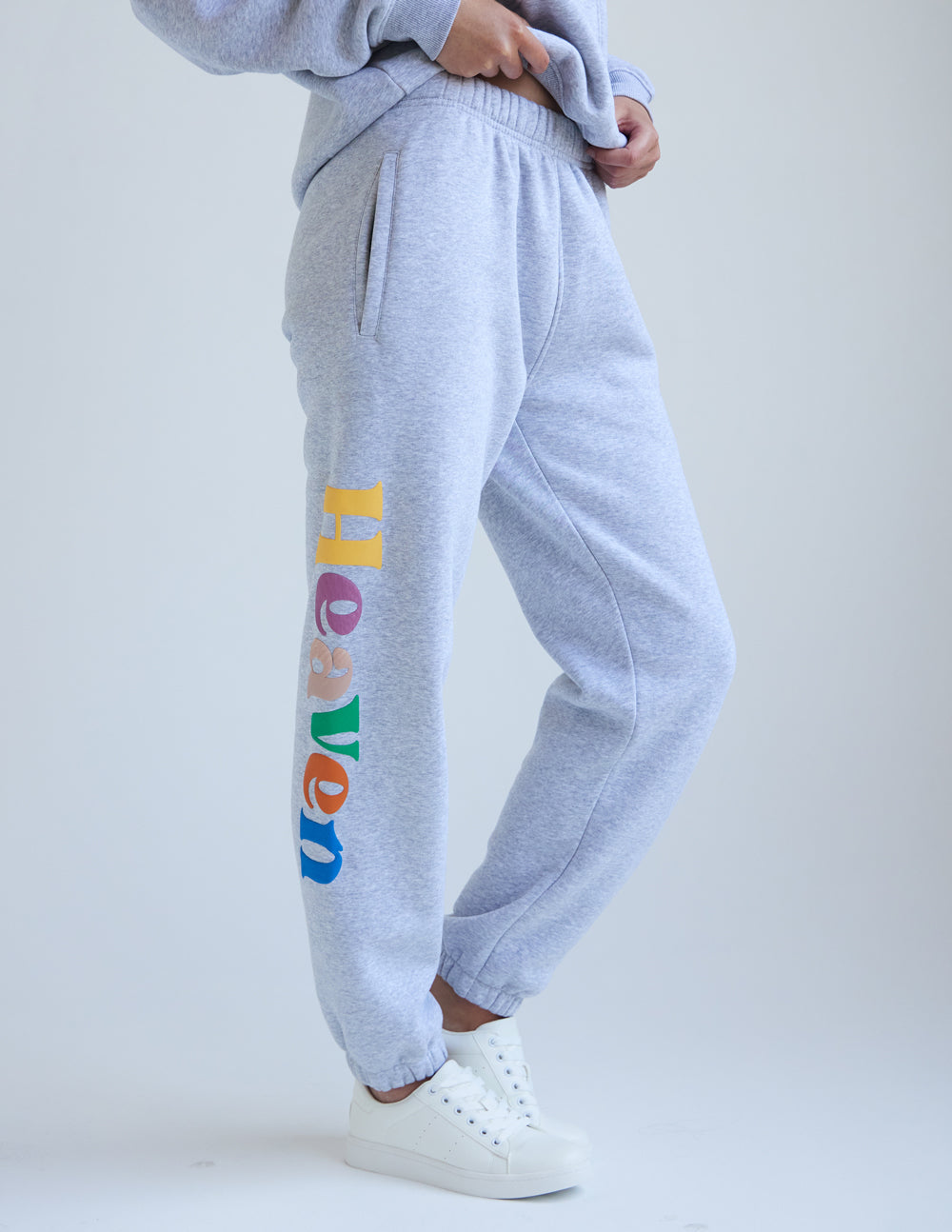 Heaven Heather Grey Unisex Sweatpant from Elevated Faith