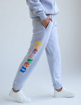 Heaven Heather Grey Unisex Sweatpant from Elevated Faith