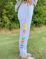 Heaven Heather Grey Unisex Sweatpant from Elevated Faith