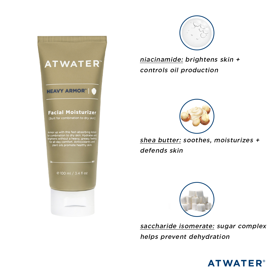 Heavy Armor Facial Moisturizer From ATWATER