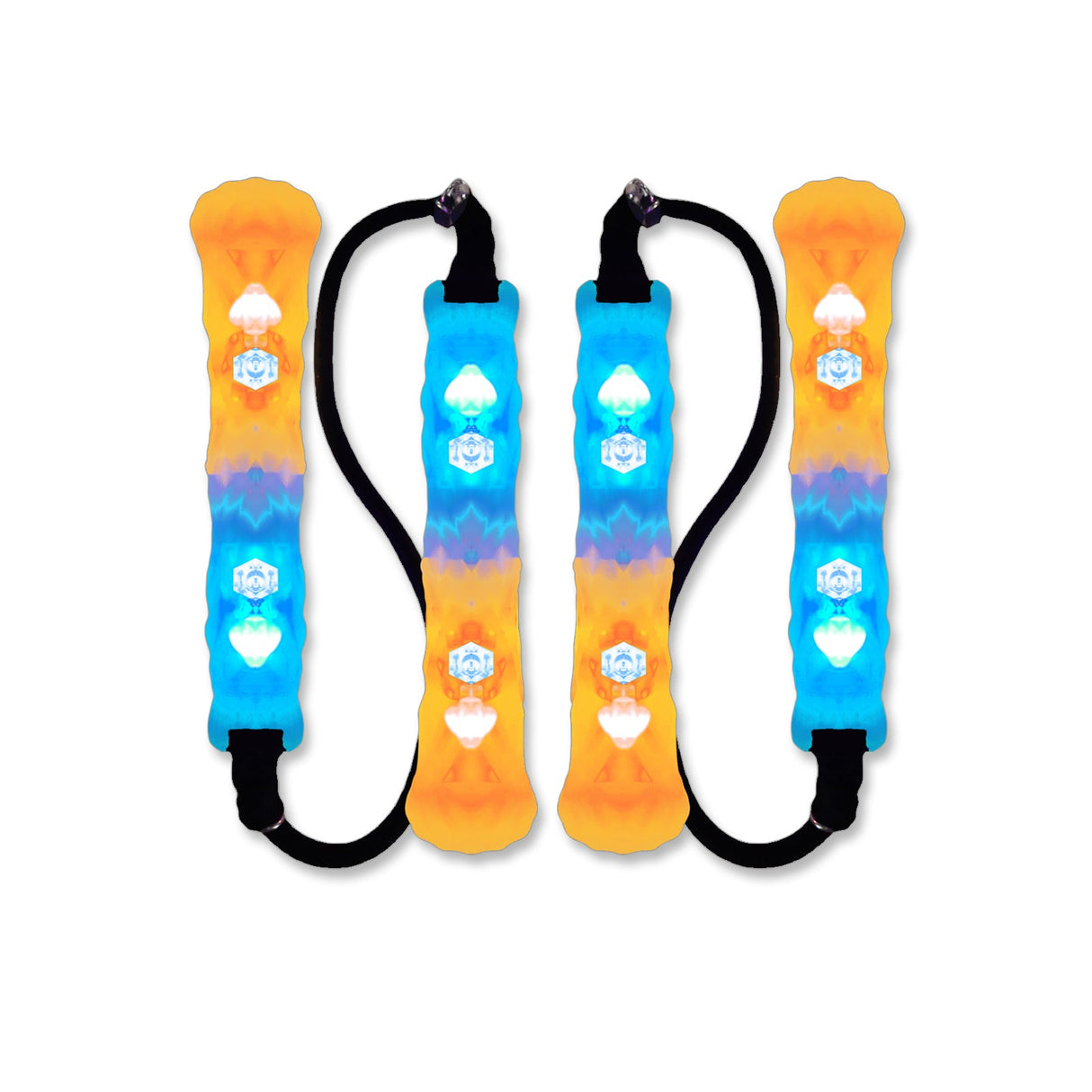 HelixPoi Pro w/ LED GlowStick Handles From Ultrapoi
