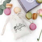 Hello Gorgeous Wedding Favor Bags, 6-Pack from The Cotton & Canvas Co.