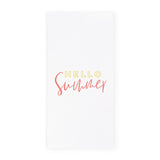 Hello Summer Kitchen Tea Towel