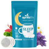 Herbal Sleep Tea With Sleep Guide, 60 Bags from Aprika Life
