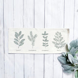 Botanical Panel: Basil, Mother's Day Rosemary, Oregano, Dill Spring, Neutral Summer; SAGE GARDEN HERBS From PillowPanels