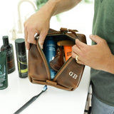 Heirloom Toiletry Bag All for American from Lifetime Leather Co.
