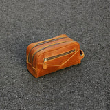 The Nomad Toiletry Bag | Genuine Leather Travel Toiletry Bag from STEEL HORSE LEATHER