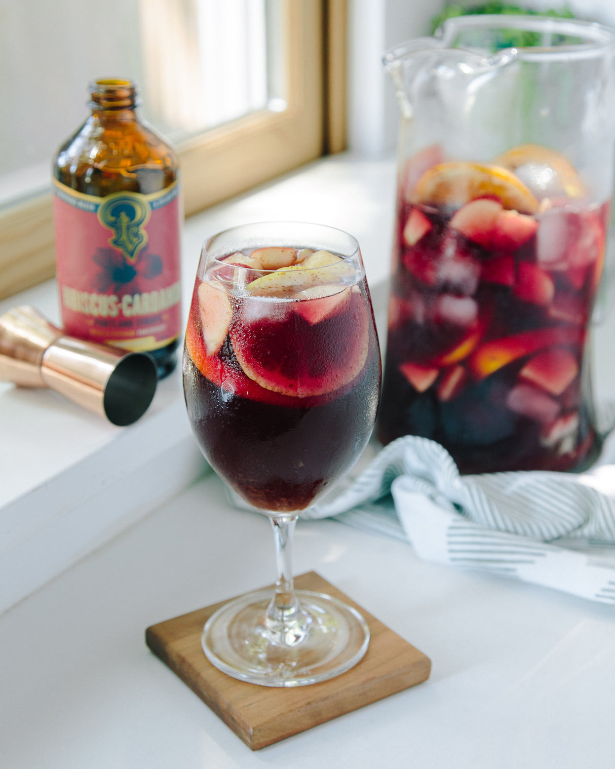 Hibiscus Cardamom Syrup two-pack from Portland Syrups