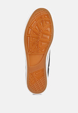 High Ankle Canvas Sneakers from London Rag International