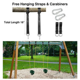 High Back Toddler Bucket Swing Seat with Coated Chains From Redcamp