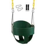 High Back Toddler Bucket Swing Seat with Coated Chains From Redcamp