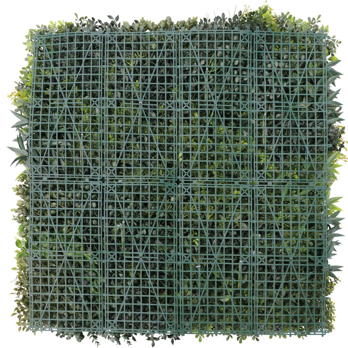 Ultra-Luxury Lush Spring Artificial Vertical Garden Green Wall 40" x 40" 11SQ FT Commercial Grade UV Resistant (Overstock Sale) from Designer Plants USA