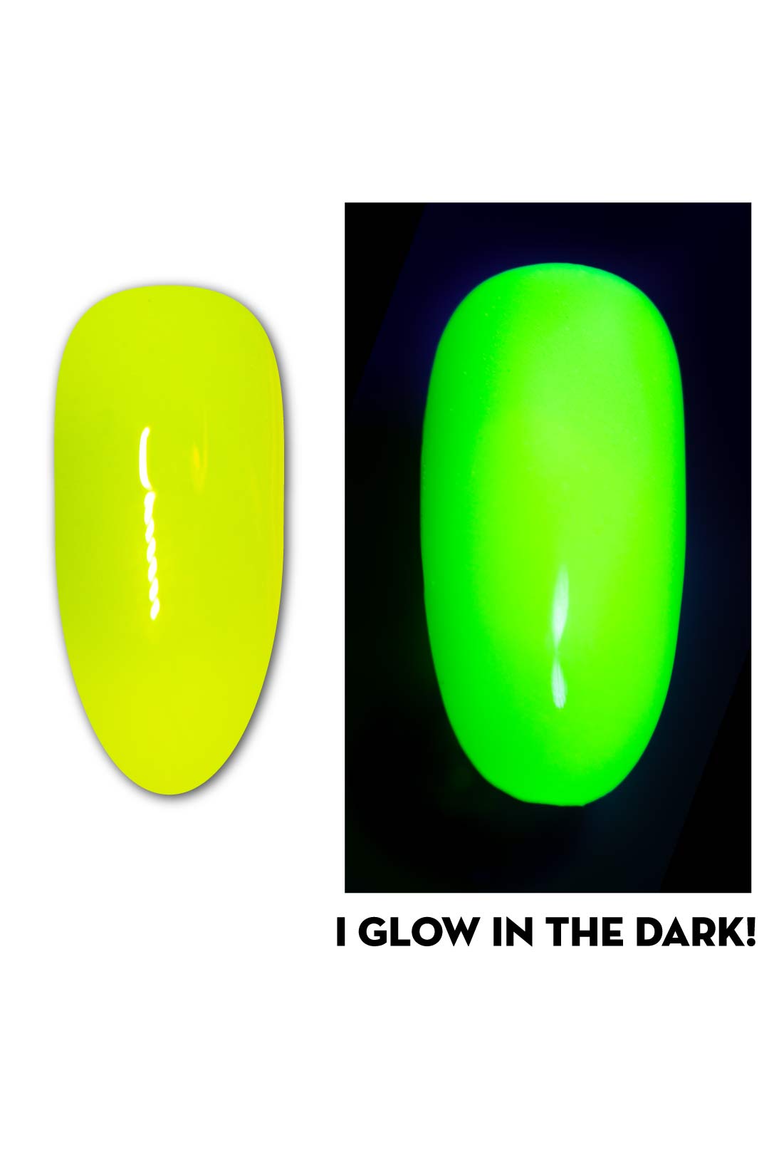 High Voltage - Glow In The Dark Gel Polish from UberChic Beauty