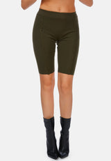 High Waist Biker Shorts from London Rag International from London Rag International
