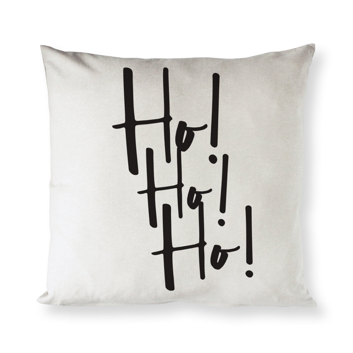 Ho! Ho! Ho! Christmas Holiday Pillow Cover from The Cotton & Canvas Co.