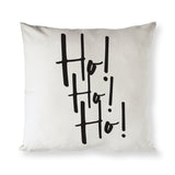 Ho! Ho! Ho! Christmas Holiday Pillow Cover from The Cotton & Canvas Co.