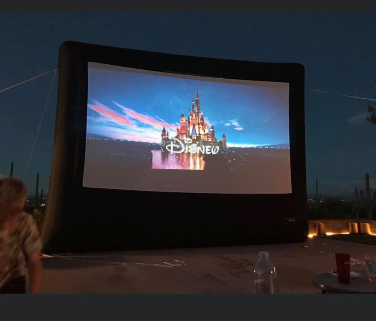 Elite Outdoor Movies Home 17' Inflatable Screen From Elite Outdoor Movies