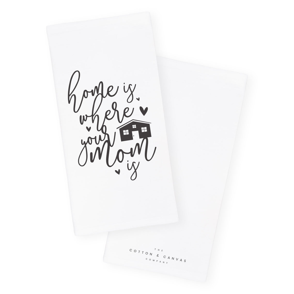 Home Is Where Your Mom Is Kitchen Tea Towel