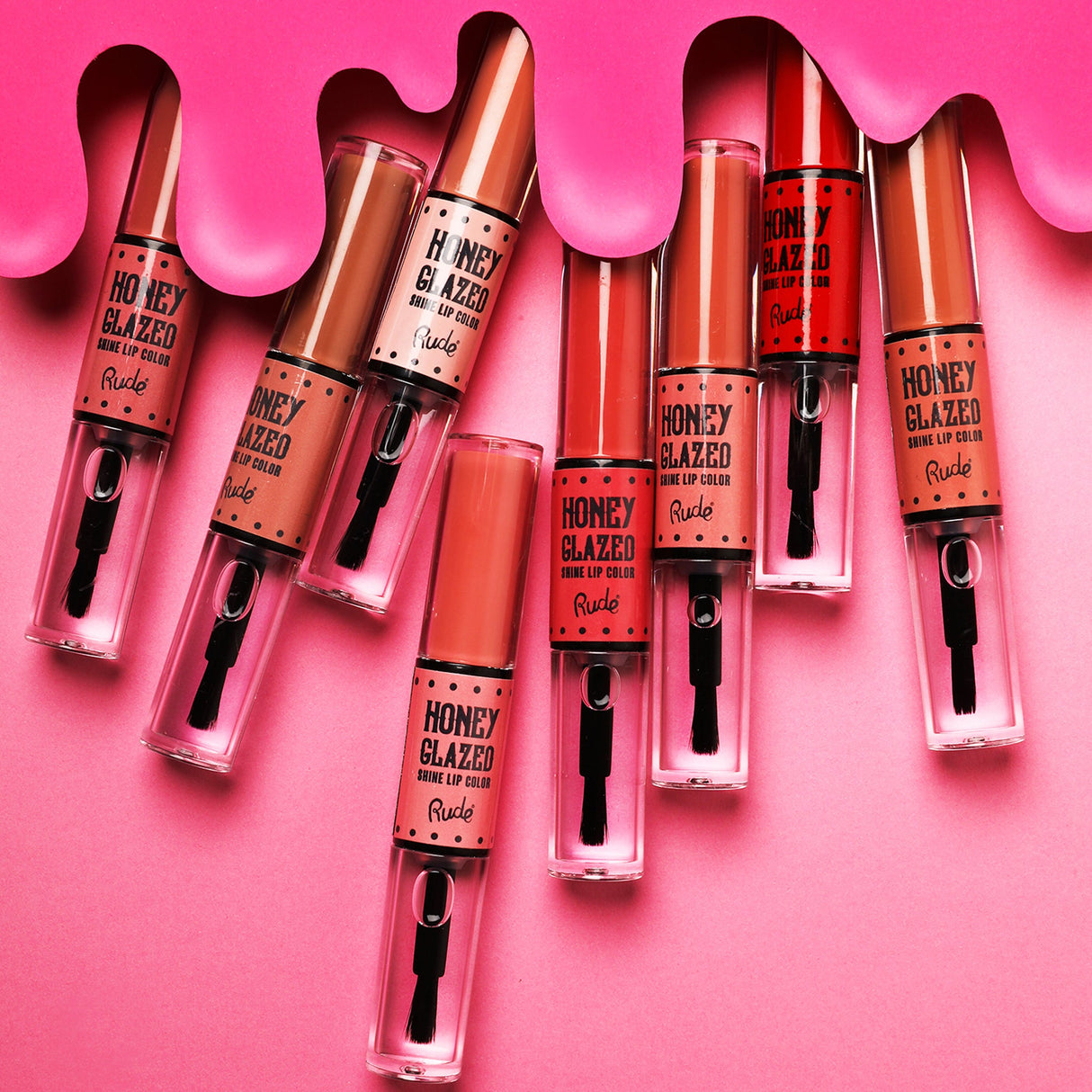 Honey Glazed Shine Lip Color From Rude Cosmetics