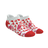 The Hot-Blooded Handbook | Valentine's Day Heel Hammock™ Ankle Socks from Shinesty