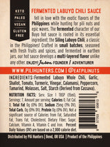 Pili Hunters™ Buyo Fermented Hot Sauce from Pili Hunters