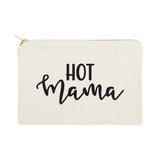 Hot Mama Cotton Canvas Cosmetic Bag from The Cotton & Canvas Co.