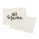 Hot Mama Cotton Canvas Cosmetic Bag from The Cotton & Canvas Co.