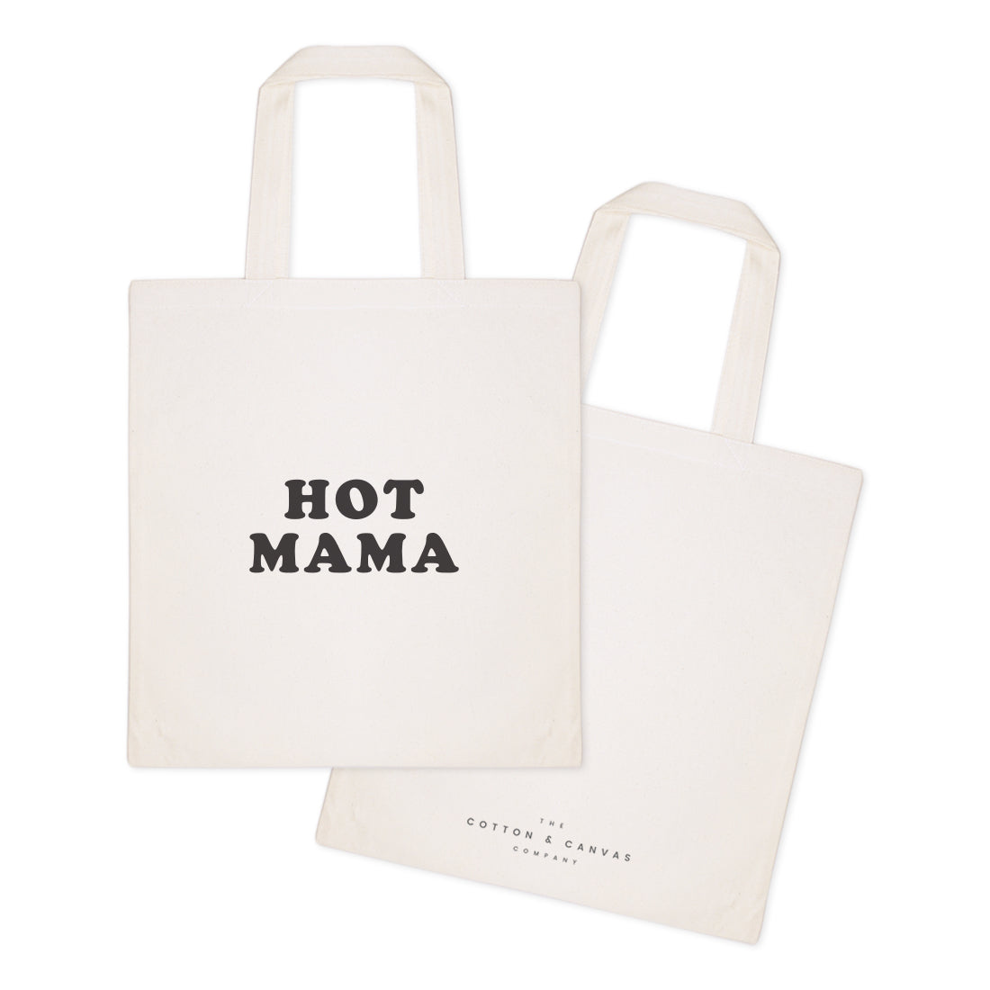 Hot Mama Cotton Canvas Tote Bag from The Cotton & Canvas Co.