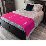 Hot Pink Baja Thunderbird Blanket from West Path