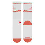 The Hot & Fresh | Pizza Box Heel Hammock™ Crew Socks from Shinesty