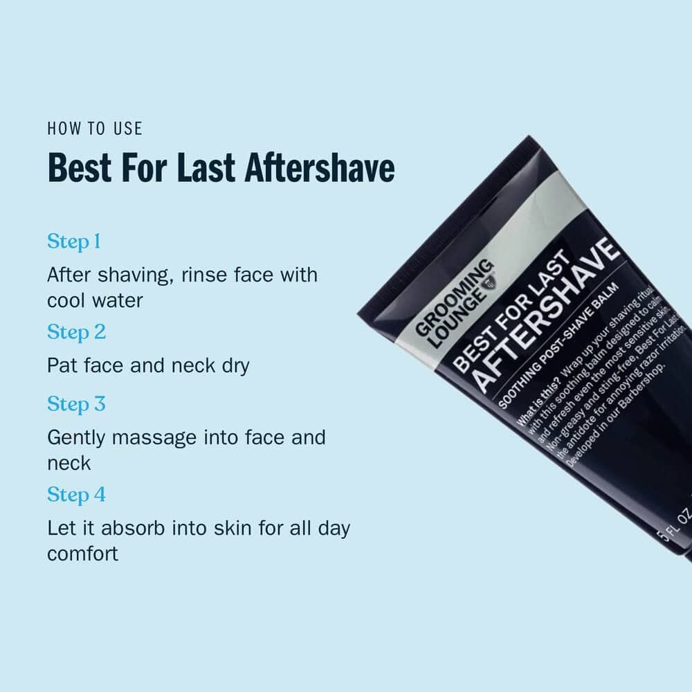 Grooming Lounge Best For Last Aftershave from Grooming Lounge