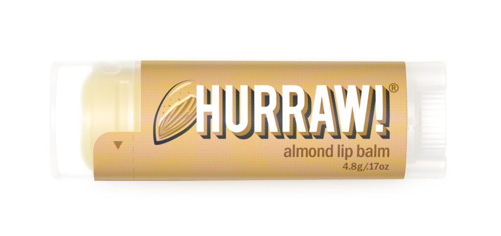 Almond Lip Balm From Hurraw!