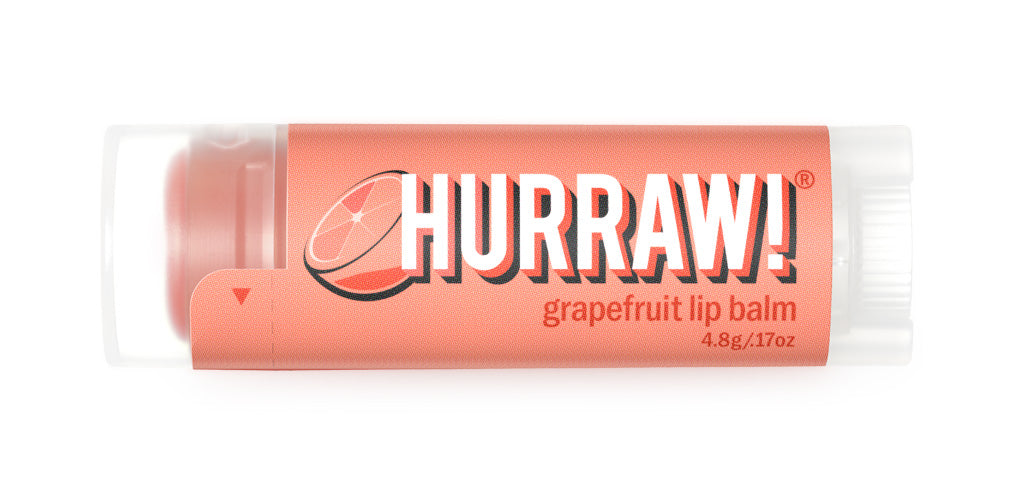 Grapefruit Lip Balm From Hurraw!