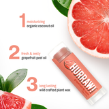 Grapefruit Lip Balm From Hurraw!